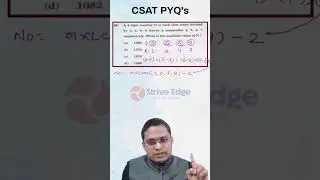 CSAT PYQ Explained | Remainder & Number System Trick | UPSC CSAT 2024/2025