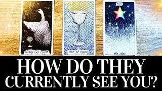 PICK A CARD 👀❤️ HOW DO THEY CURRENTLY SEE YOU? 🔮 WHAT THEY TRULY THINK OF YOU? ❤️ 👀 Tarot Reading 🔮
