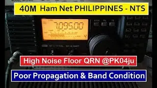 Orange Sunday High Noise Floor/Level | | 40M Ham Net PHILIPPINES | National Traffic System NTS
