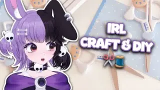 IRL CRAFT & DIY [Redoing my Monster high dolls hair + crafting a keychain]