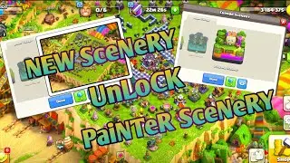 New Gold Pass Purchase & PaiNteR SceNeRY Unlock in COC Mobile  |  Clash of Clan Mobile