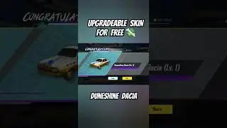 Free Duneshine Dacia | Free upgradeable skin | Mythic Forge | Mythic Emblem