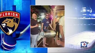 Panthers go to flower shop-coffee bar to celebrate victory