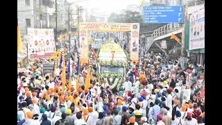 नांदेड में हिंद दी चादर’ के तहत श्री गुरु तेग बहादुर साहिब जी की 350वीं शहादत पर भव्य नगर कीर्तन