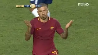 Aleksandar Kolarov vs Tottenham - Debut AS Roma - Friendly 25/05/2017
