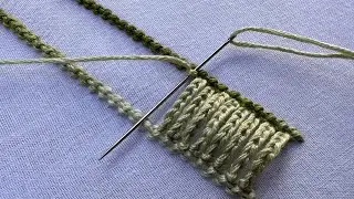 Gorgeous borderline hand embroidery design|latest hand embroidery design|kadhai design