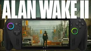 Производительность Alan Wake 2 ROG XBOX ALLY X: Ryzen AI Z2 Extreme