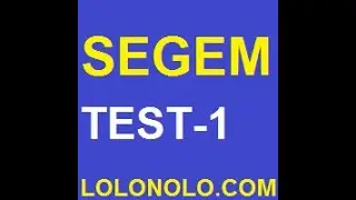 Segem Test 1 Segem &Ccedil;ıkmış Sorular, Test &ndash; &Ouml;ğrenme Y&ouml;netim Sistemi   Google Chrome 2020 01 05 21 29 2