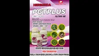 Pembeku Biji Rumput Tanaman Padi Dari PT. Santani Merek PGT Plus
