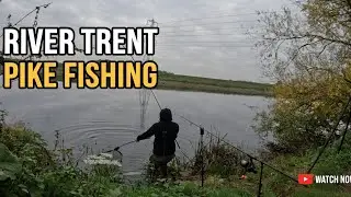 Pike Fishing on the River Trent
