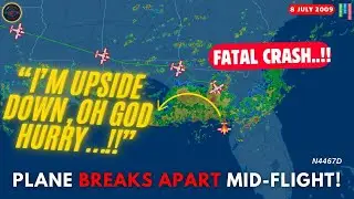 Twin Cessna inflight break up due to severe turbulence! fatality-5 #atc