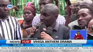 Youths in Vihiga county demonstrate against local government amid claims of misplaced priorities