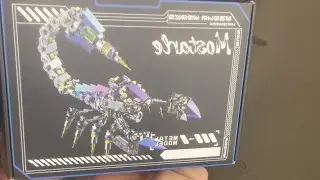 Building A Mostarle Rage Scorpion. The tail. Steps 6-9