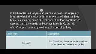 Introduction to Loops||For loop in C language