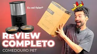 Comedouro autom&aacute;tico duplo da NEWPET!