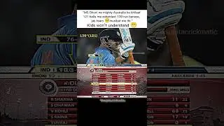 Lone Warrior Dhoni 🇮🇳🥶👑 | #msdhoni #cricket #msd #indiancaptain #dhoniforever #thaladhoni