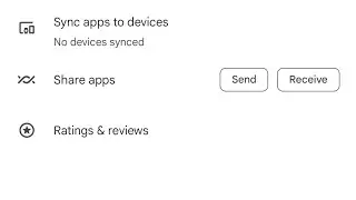 Fix play store internal app sharing not showing | play store me send receive ka option kaise laye