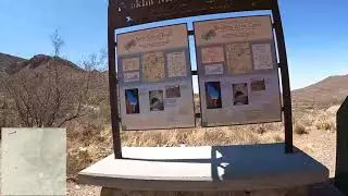 Franklin Mountain Park Trails - Aztec Cave to Mundy's Gap to West Cottonwood Spring.