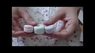 Super cute mini macarons using air dry clay (no molds needed!)