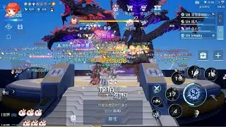 Dragon Raja 龙族幻想 - World Boss Level 130 Puppeteer 鸢 Gameplay - New Pet 135 Showcase