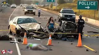 250 SHOCKING Car Crashes Moments Compilation 2025: Idiots in Cars Caught On Camera