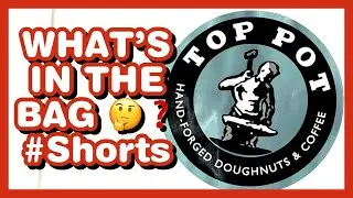 What&rsquo;s in the Top Pot bag 🤔? (Explore Seattle Vlog YouTube #Shorts)