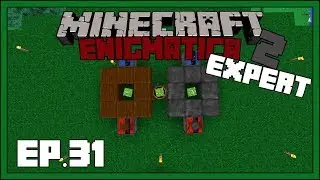 Enigmatica 2: Expert - EP31 - Botania Livingwood & Livingrock Automation - Modded Minecraft