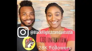 Interviewing Samantha - CEO of Black Flight Attendants USA | BFUSA | Flight Attendants