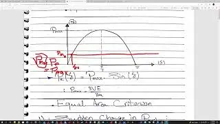 Rotor Angle Stability - Equal Area Criterion, and Sheet (2) Solution
