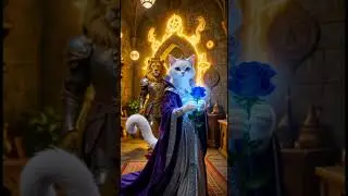 Royal Cat Love Story 🐾✨ | The Legend of Nine Lives | Fantasy Short