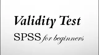 Validity Analysis for SPSS (malayalam) #spss #validity #analysis