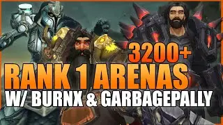 3200+ WLP: Rank 1 Warrior 3v3 w/ Burnx & Garbagexd - WoW BFA 8.3 Season 4 PvP