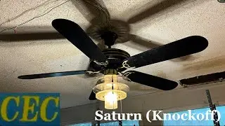 52&rdquo; CEC (Saturn Knockoff) ceiling fan (with the light kit)