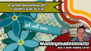 Floral Dies on Trellis - A great spring floral card of any occasion!