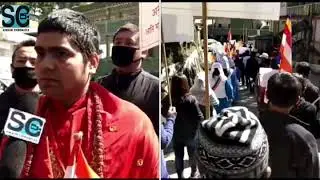 Heavenly Path Organisation organised a rally at Gangtok