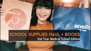 School Supplies Haul 2nd Year Medical School  (Philippines) | clarcasumpang