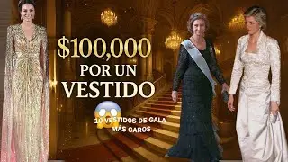 Los Vestidos de Gala M&aacute;s Caros de la Realeza