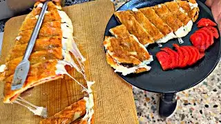 Cheesy Turkish Toast, Turkey Street Food
