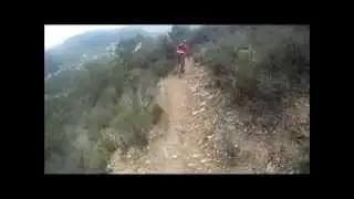 The big hill in Ibiza HD  Ride Ibiza..mountain bike Europe