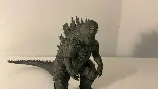 Short smooth hiya toys legandary Godzilla stop motion test