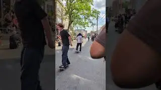 Skateboarding at South Street Festival