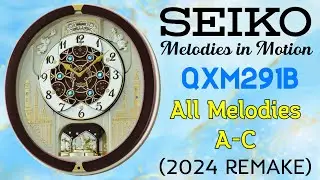 Seiko Melodies in Motion [QXM291B] All Melodies (A-C)