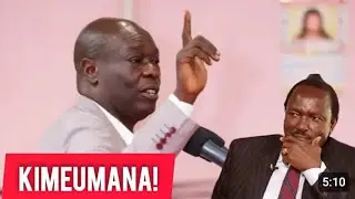 KALONZO KAMA HAUTAKI UWONGOZI AMBIA WAKAMBA!! HATUJAI ONA KIONGOZI MWOGA KAMA WEWE! 