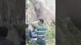 Himachal Pradesh  Landslide at Jeori blocks Shimla-Kinnaur #LANDSLIDE #KINNAUR