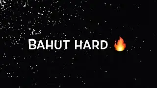 Bahut samay baad ladki pe gana whatsapp status | bahut hard bahut hard imovie black screen status