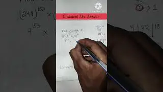 Number System Question // Unit digit Question// Any Number Unit digit number//#ssc #ssccgl #sscmaths