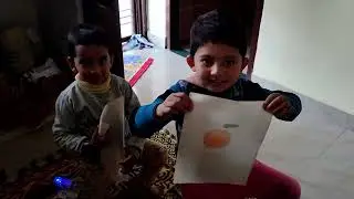 Harsha Or Tunni Ki Drawing 🎨🖌️🖍️ Khel Khel Main Ho Gai Ladai 🙆🙆