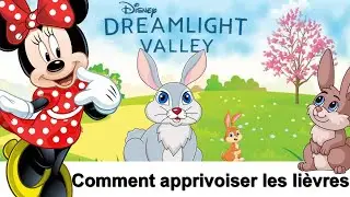 Comment nourrir et apprivoiser les lièvres sur Disney Dreamlight Valley - tuto - FR