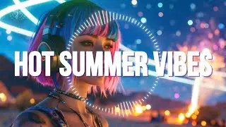 【J-POP Playlist】 HOT SUMMER VIBES | Cyber Tribal Soundscape with J-POP Essence 🌴 夏の解放感、音に乗せて