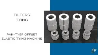 Filters Elastic Tying Pak-Tyer Offset 2000-6 Elastic Tying Machine